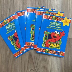 Sesame Street Album & Stickers Set (6)
